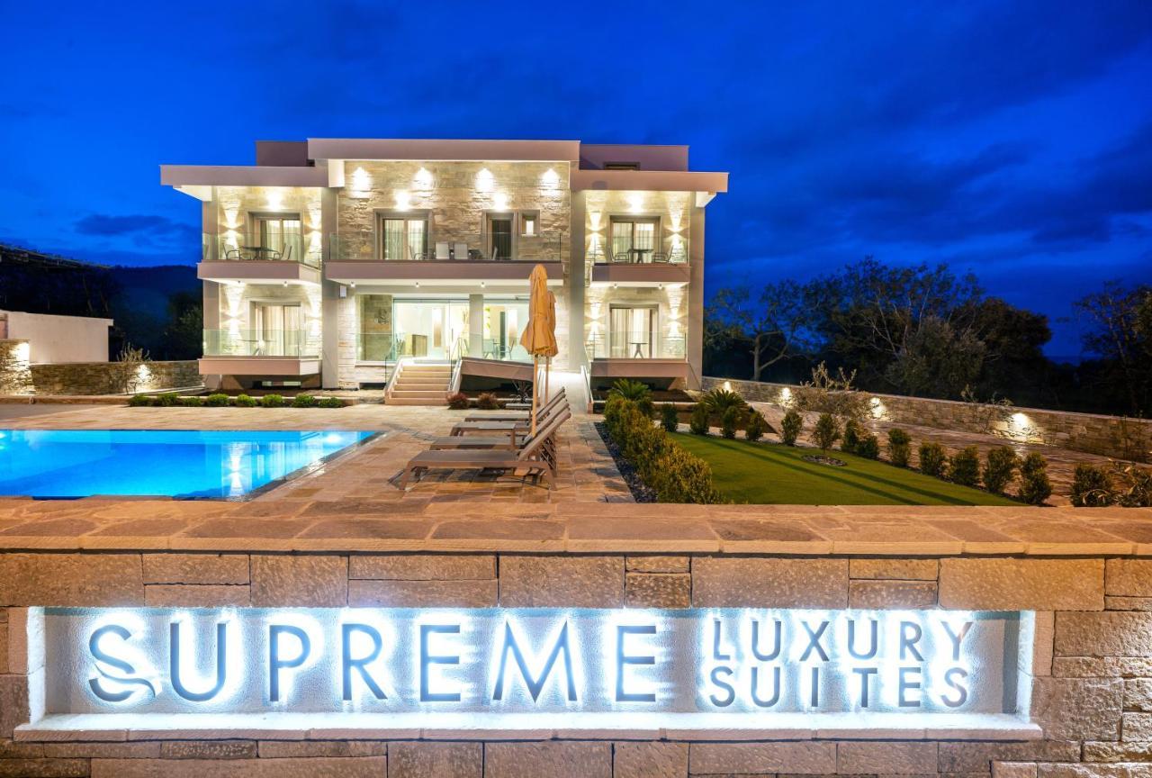 Supreme Luxury Suites Skala Potamia  Bagian luar foto